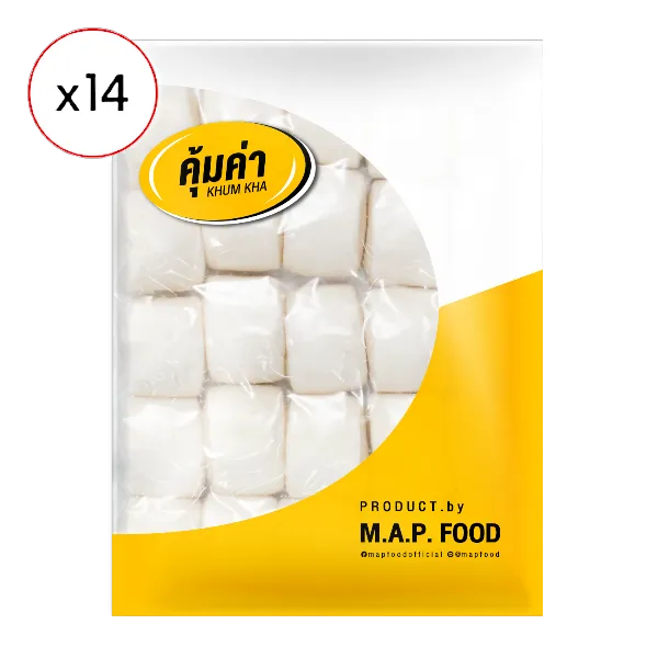 คุ้มค่า หมั่นโถวแช่แข็ง 25 ชิ้น 600 ก. x 14