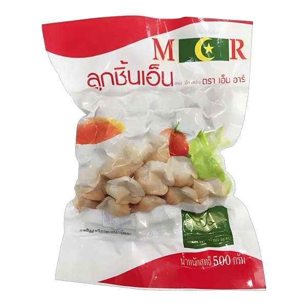 เอ็ม อาร์ ลูกชิ้นเอ็นเนื้อ (เนื้อผสมไก่) 500 ก.