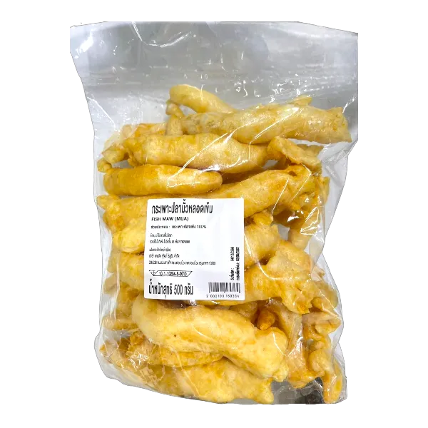 กระเพาะปลามั้วหลอดเข้ม แพ็ค 500 ก.