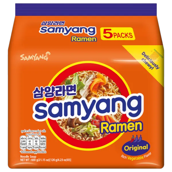 ซัมยัง ราเมงน้ำ ออริจินอล 120 ก. x 5