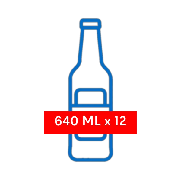 ซานมิเกล ไลท์ เบียร์ขวด 640 มล. x 12 (ลัง)