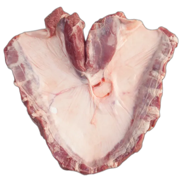 ขั้วตับหมูแช่แข็ง ขนาด 1-1.2 กก./แพ็ค