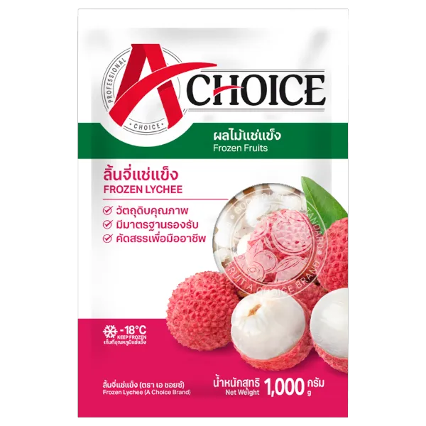 เอ ชอยซ์ ลิ้นจี่แช่แข็ง 1 กก.