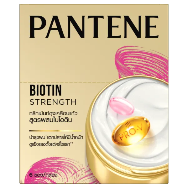 แพนทีน ทรีมินิต ไบโอติน ทรีทเมนต์ 12 มล. x 6