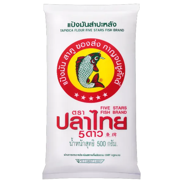 ปลาไทย 5 ดาว แป้งมันสำปะหลัง 500 ก.