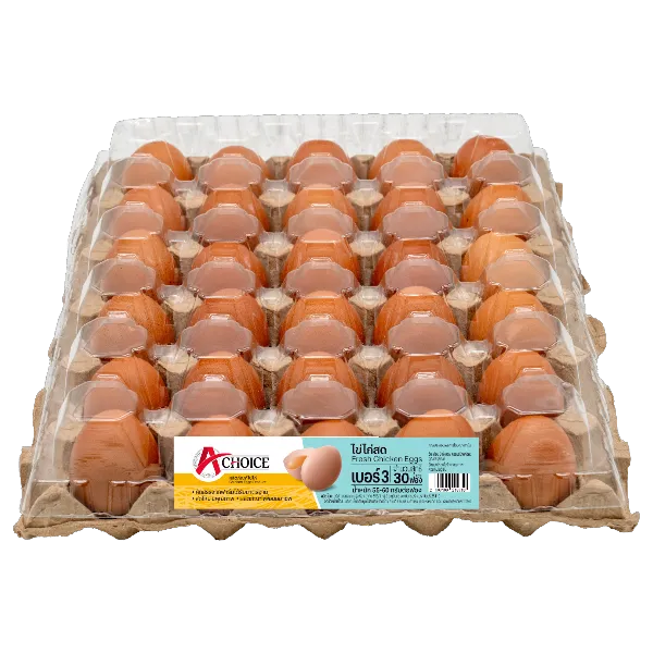 เอ ชอยซ์ ไข่ไก่ เบอร์ 3 มีฝา x 30