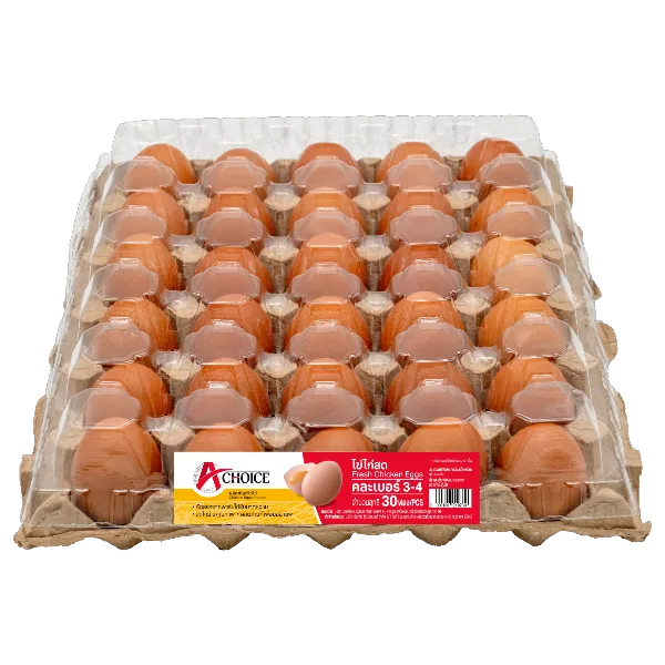 เอ ชอยซ์ ไข่ไก่คละ เบอร์ 3-4 มีฝา x 30
