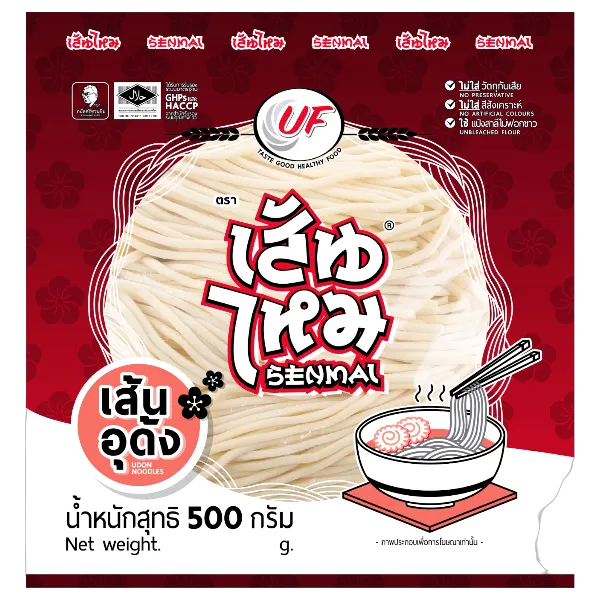 เส้นไหม เส้นอุด้ง กลม 500 ก.