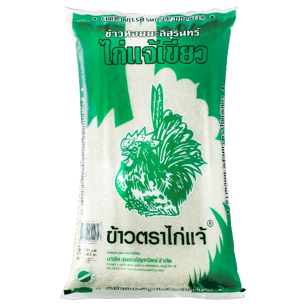 ไก่แจ้ ข้าวหอมมะลิสุรินทร์ 100% 5 กก.