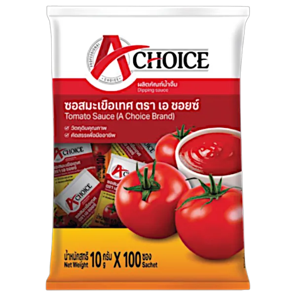 เอ ชอยซ์ ซอสมะเขือเทศ 10 ก. x 100