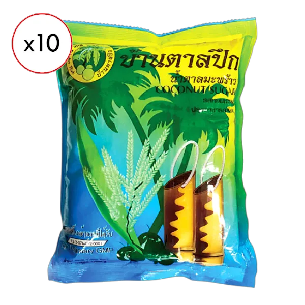 บ้านตาลปึก น้ำตาลมะพร้าว 1,000 ก. x 10