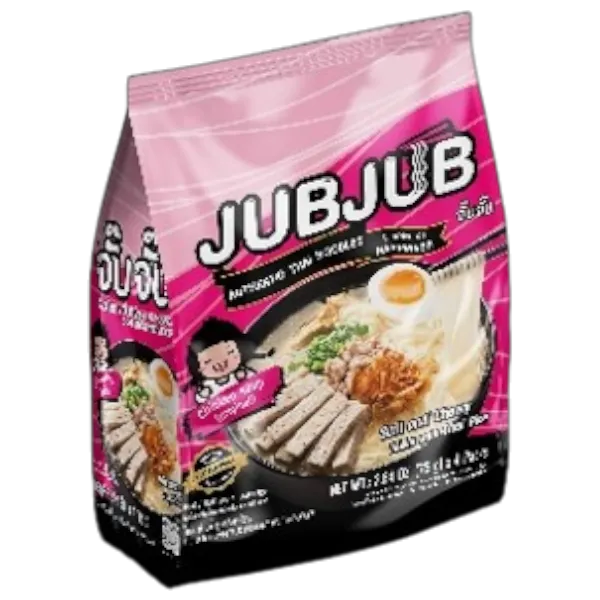 จั๊บจั๊บ ก๋วยจั๊บอุบลกึ่งสำเร็จรูปรสต้นตำรับ 75 ก. x 4