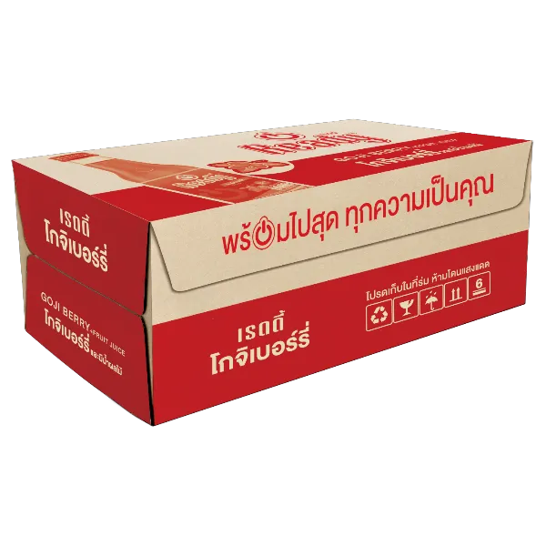 เรดดี้ เครื่องดื่มผสมคาเฟอีน รสโกจิเบอร์รี่ 150 มล. x 50ขวด