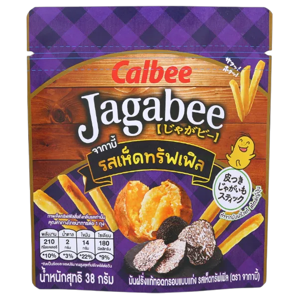 จากาบี้ สแน็ค มันฝรั่งแบบแท่ง รสเห็ดทรัฟเฟิล 38 ก.