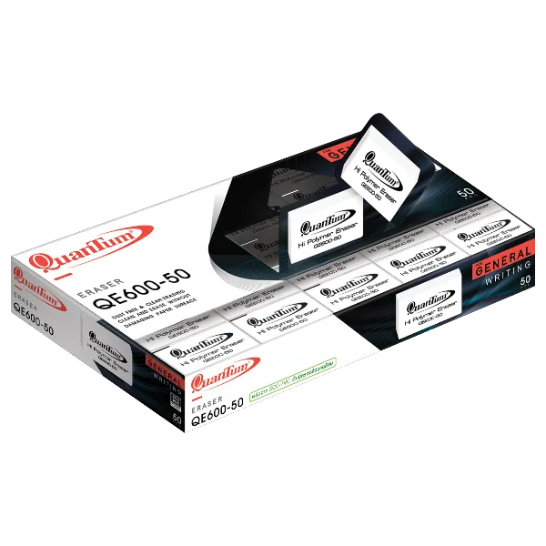 ควอนตั้ม ยางลบดินสอ รุ่น QE600-50 x 50