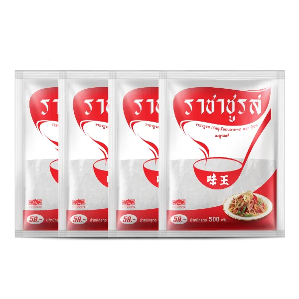 ตราช้อน ผงชูรสแท้ 500 ก. x 4