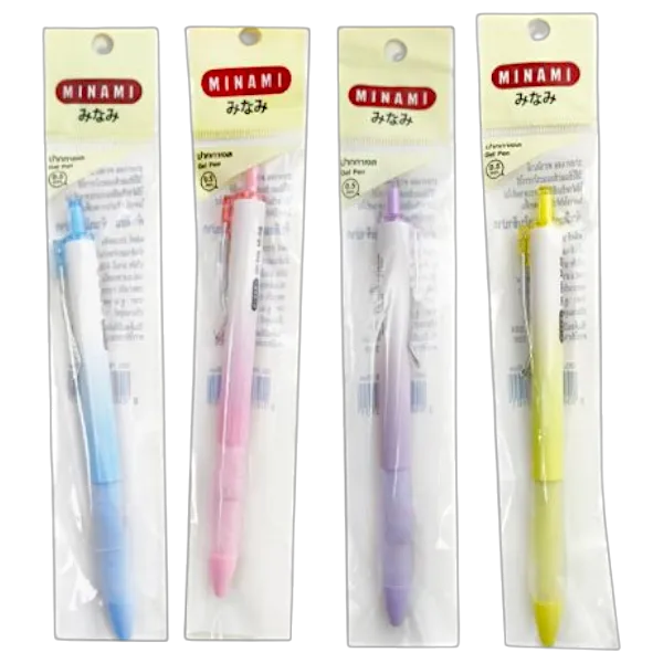 มินามิ ปากกา สีน้ำเงิน คละสี รุ่น MI-08