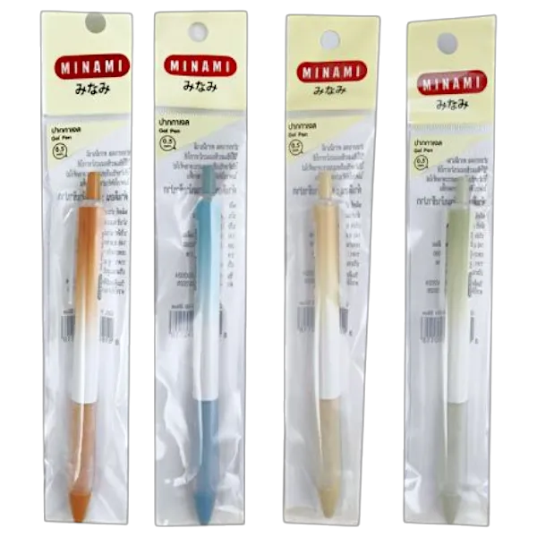 มินามิ ปากกา สีน้ำเงิน คละสี รุ่น MI-09