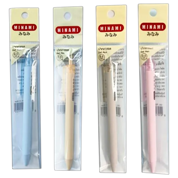 มินามิ ปากกา สีน้ำเงิน คละสี รุ่น MI-10