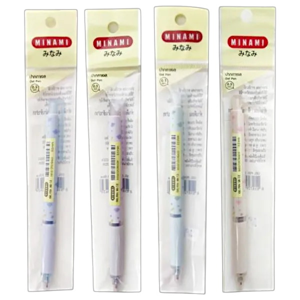 มินามิ ปากกา สีน้ำเงิน คละสี รุ่น MI-13