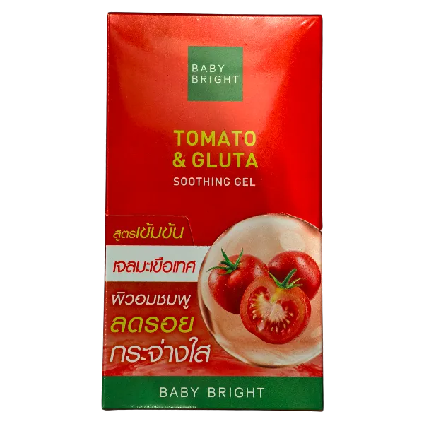 เบบี้ไบร์ท โทเมโทแอนด์กลูต้าซูทติ้งเจล 50 ก. x 3