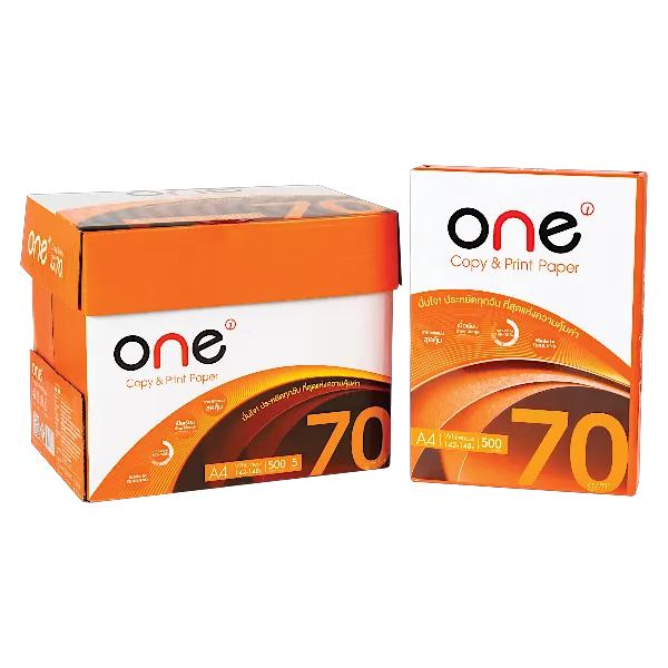 วัน กระดาษถ่ายเอกสาร A4 70 แกรม แพ็ค 5