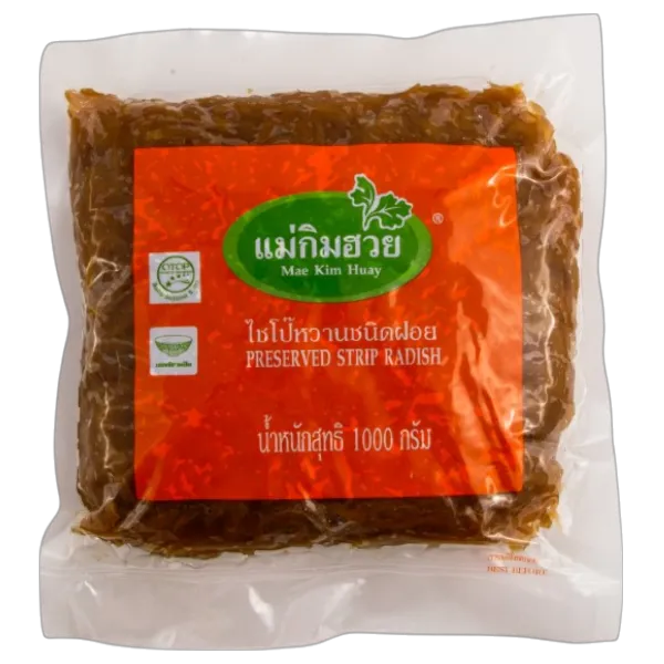 แม่กิมฮวย ไชโป๊หวานชนิดฝอย 1,000 ก.