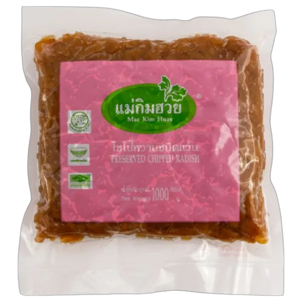 แม่กิมฮวย ไชโป๊หวานชนิดแว่น 1,000 ก.