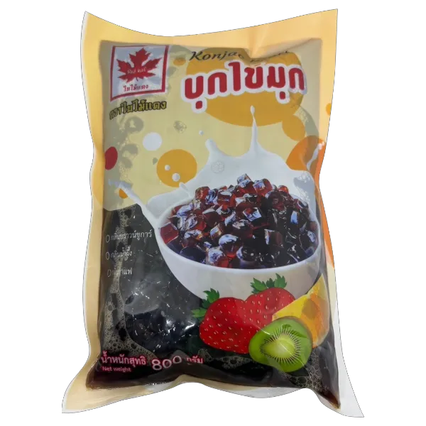 ใบไม้แดง บุกไข่มุก กลิ่นกาแฟ 800 ก.