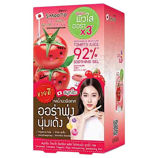 สมูทโตะ โทเมโท โยเกิร์ต ไวท์ซูทเจล 50 ก. x 6