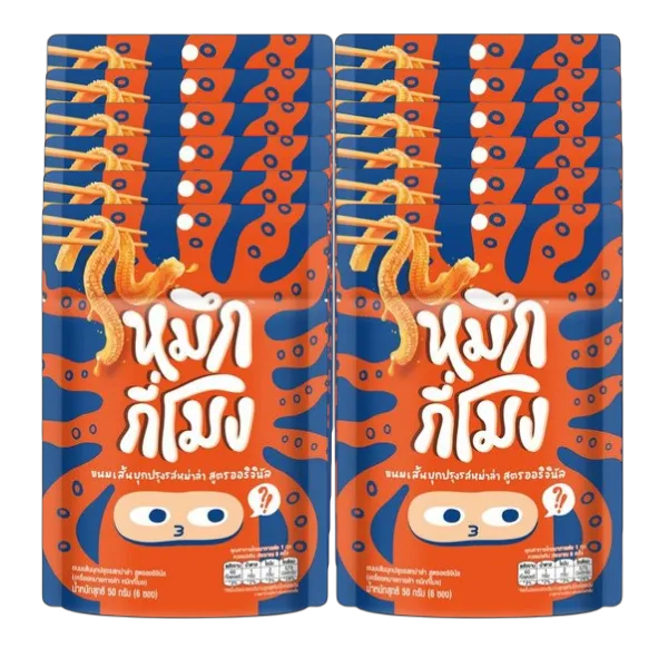 หมึกกี่โมง หม่าล่าออริจินัล 17 ก. x 12