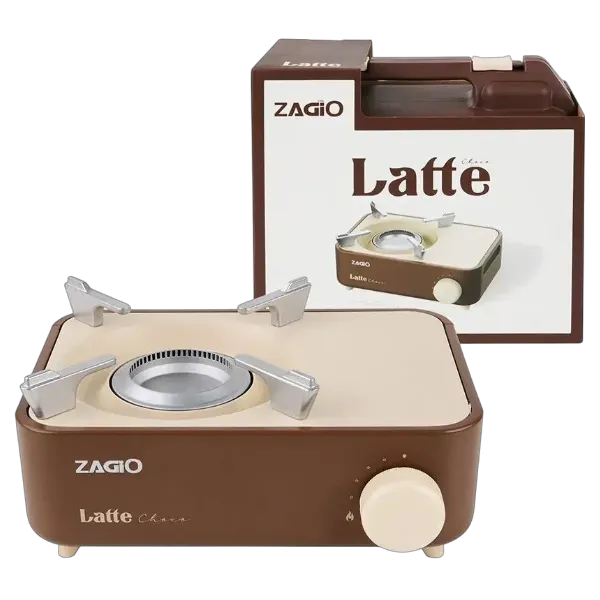 ซาจิโอ เตาแก๊สปิกนิก ลาเต้ สีน้ำตาล รุ่น ZG-1559